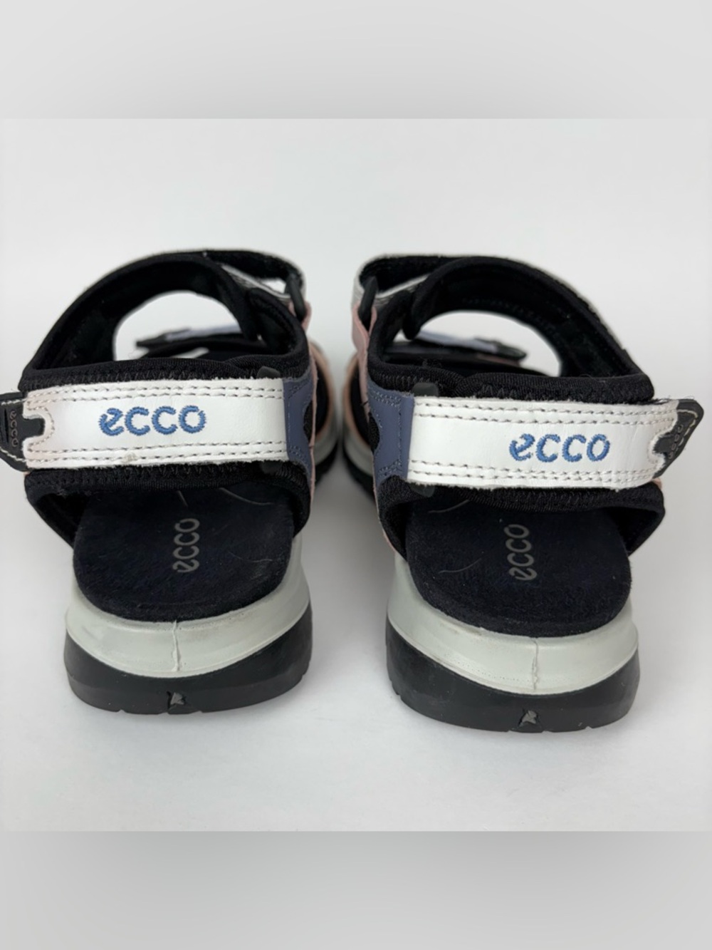 Ecco Yucatan Women's Sandals Multi Color Eventide Nubuck (Size 37/6-6.5) - Picture 5 of 8